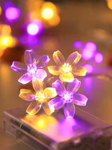 2m String Light with 20pcs Flower Bulb 1pc - Novelty Lighting