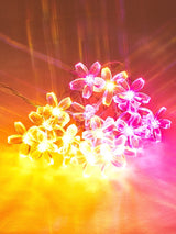 2m String Light with 20pcs Flower Bulb 1pc - Novelty Lighting