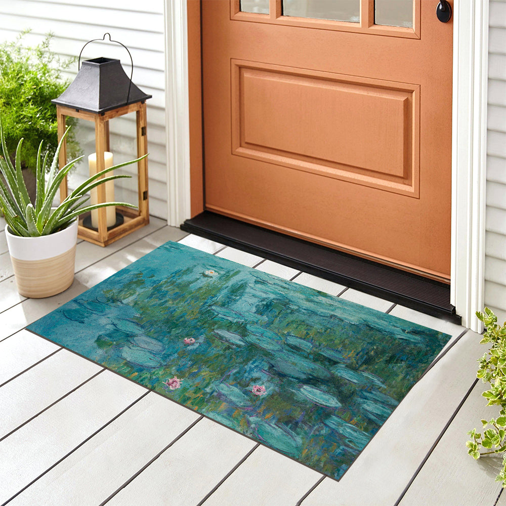Monet Waterlily PVC Entrance Mat