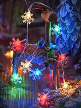 Christmas String Light with 40pcs Snowflake Bulb 1pc - Lighting & Lamp