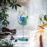 Hand-painted Colorful Wine Glasses Collection