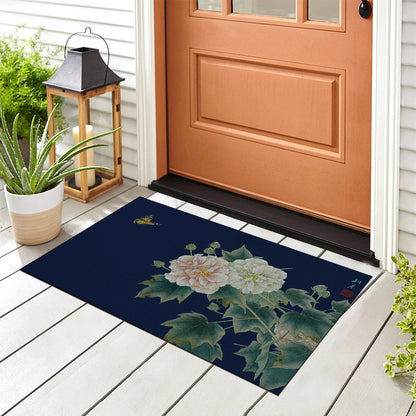 Flowers and Butterfly PVC Entrance Mat