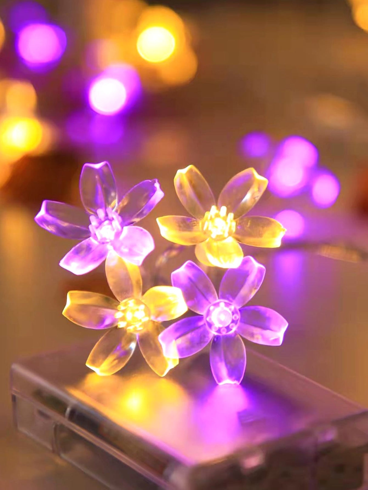 20 Led 3M Flower Shaped String Light - Novelty Lighting