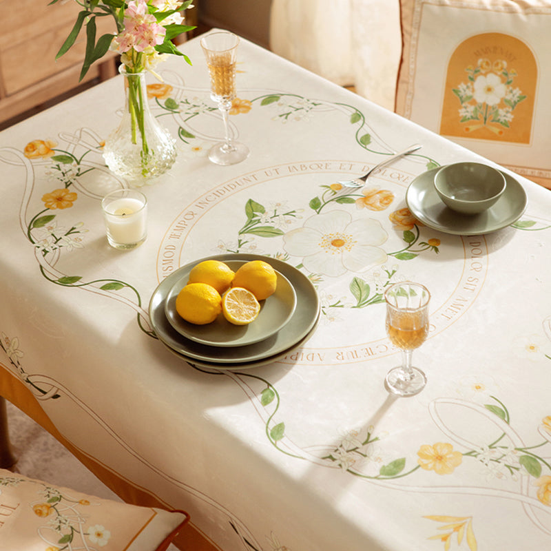 Wilt American pastoral tablecloth fresh ins table cloth TV cabinet coffee table round tablecloth rectangular tablecloth