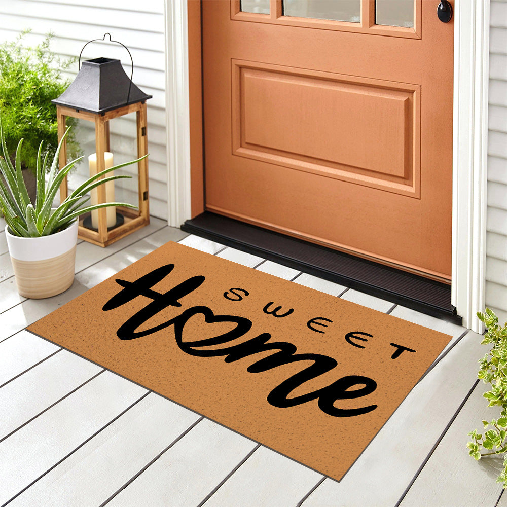 Brown Sweet Home PVC Entrance Mat