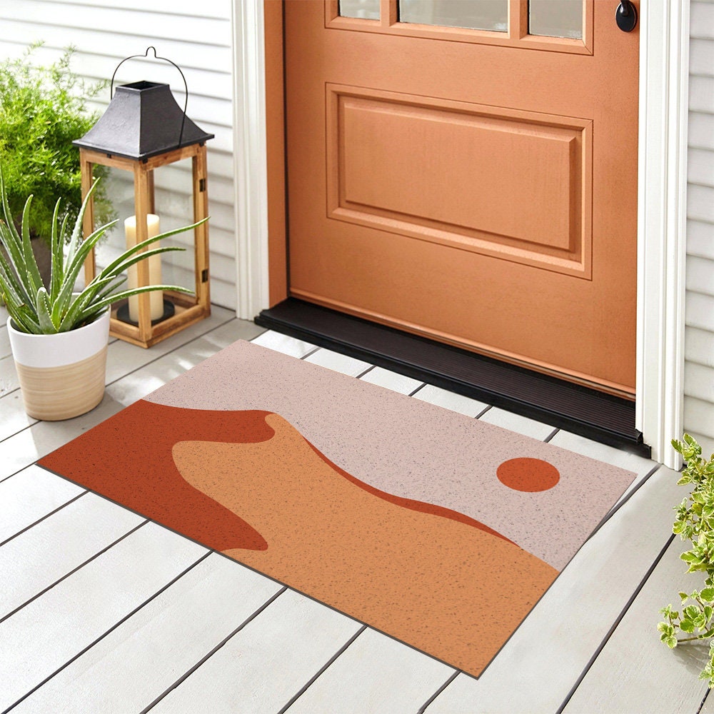 Desert and Moon PVC Entrance Mat