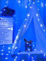 Christmas 40 Led 6m Snowflake String Light - Lighting & Lamp