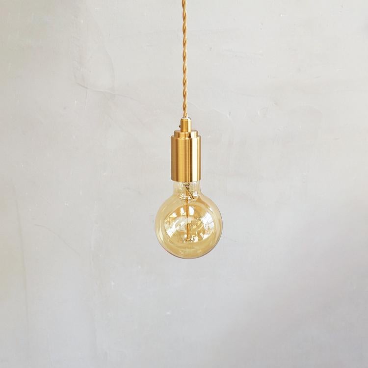 Mono Brass Gold Pendant Light