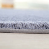 Feblilac Semicircle Solid Color Tufted Bath Mat, Multiple Sizes