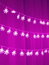 Christmas String Light with 20pcs Snowflake Bulb 1pc - Lighting & Lamp