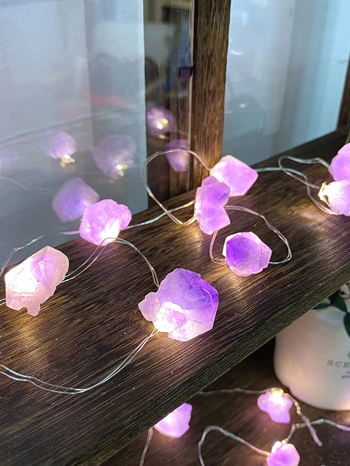 30 LED 3M Natural Amethyst String Light - Novelty Lighting