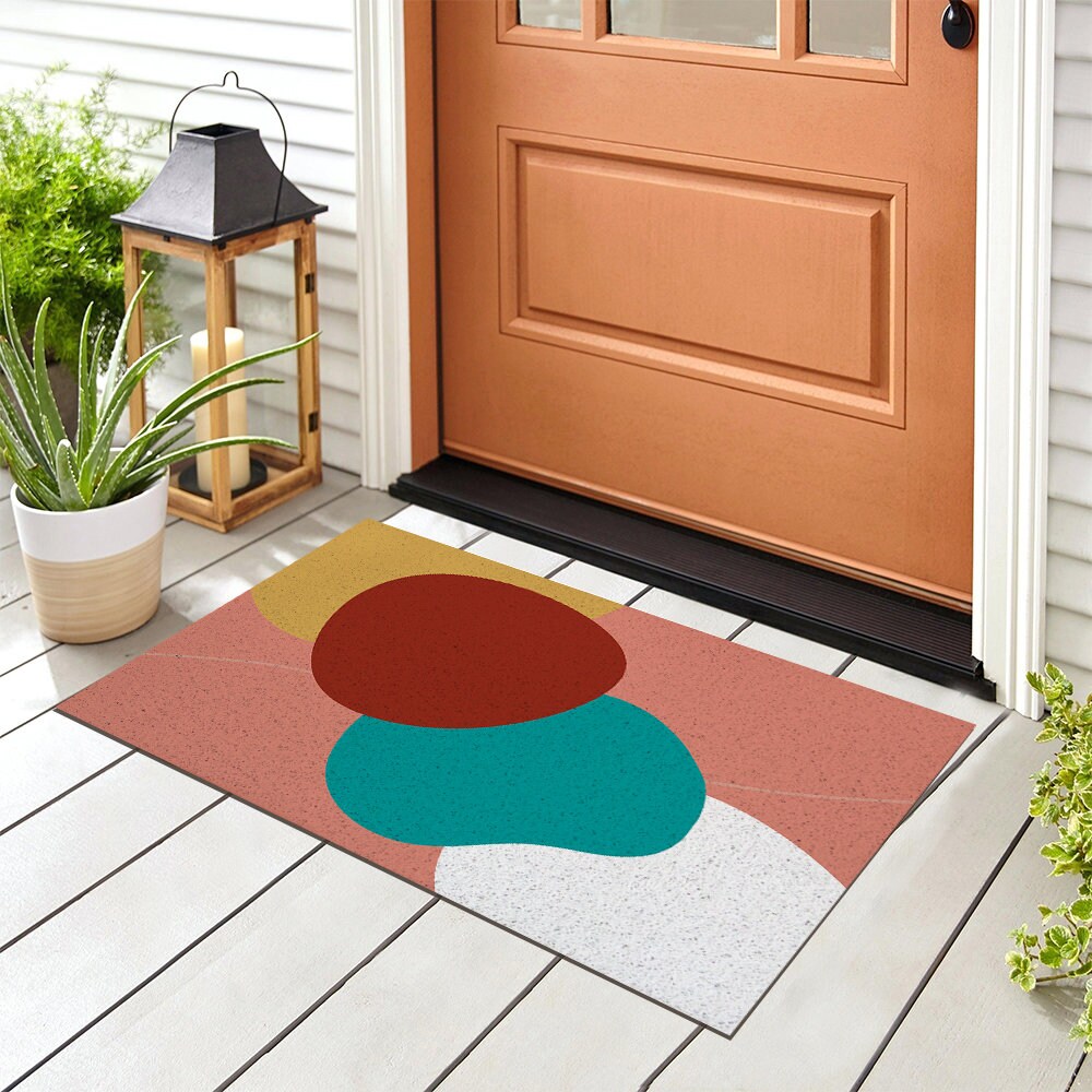 Abstract PVC Entrance Mat