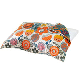 Bohemian Flower Cotton Reversible Pillow Towel (2PCS)