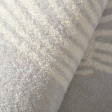 Flowing Line Grey and Light Brown Bedroom Mat