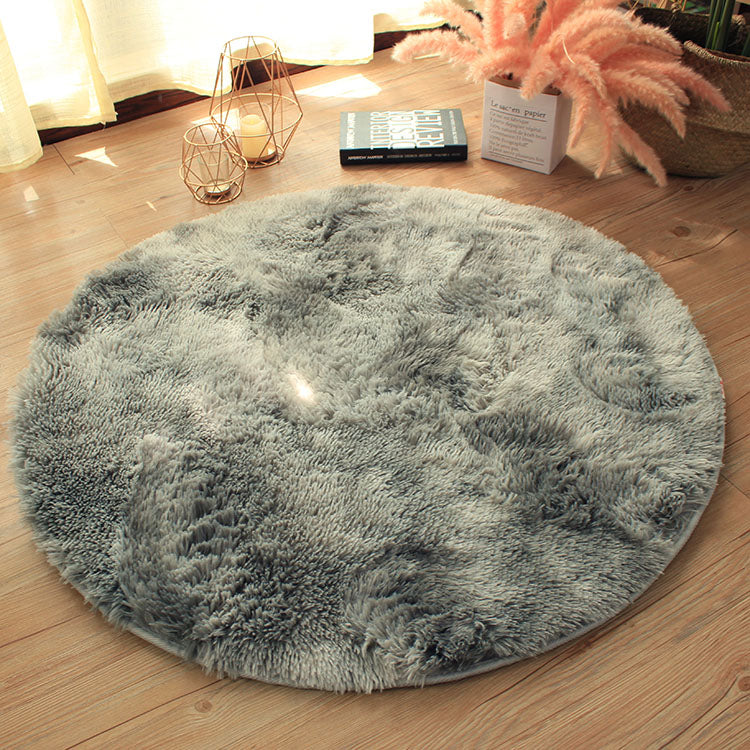 Round Pure Color Mat