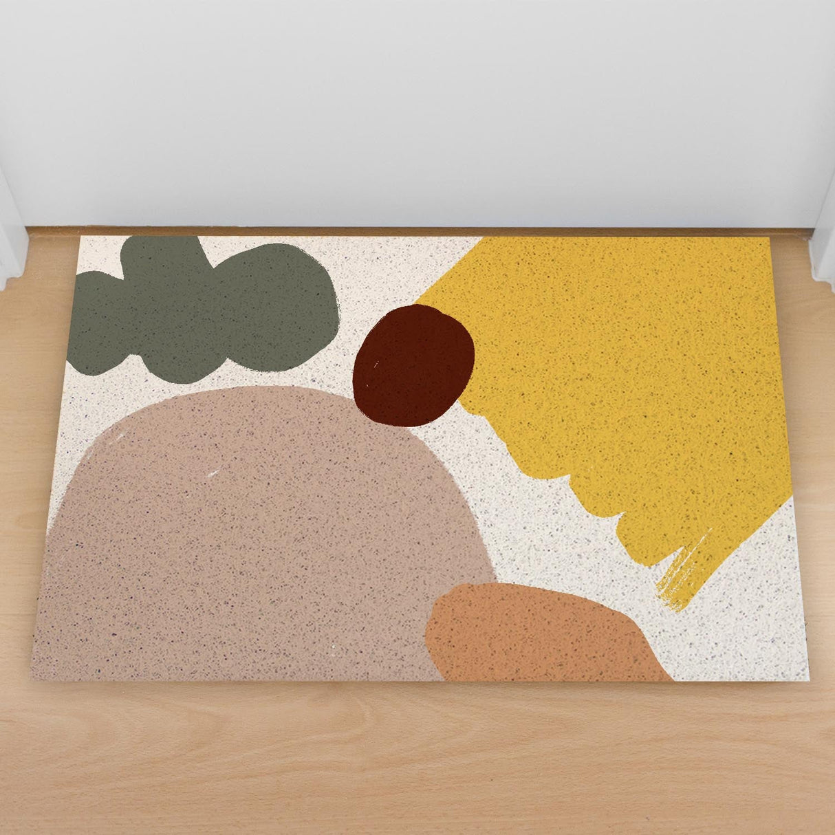 Abstract Art Block Door Mat