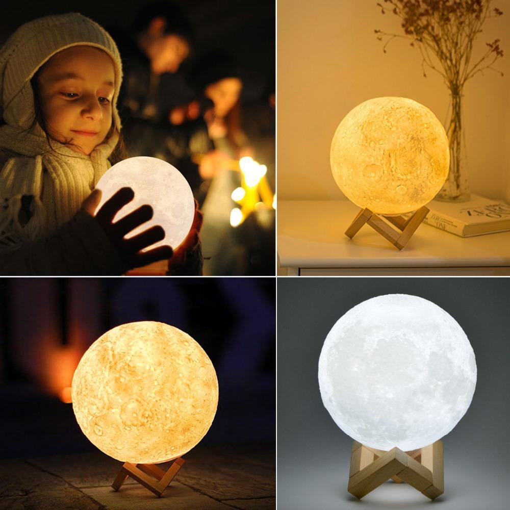 Beautiful 3D Print Moon lamp