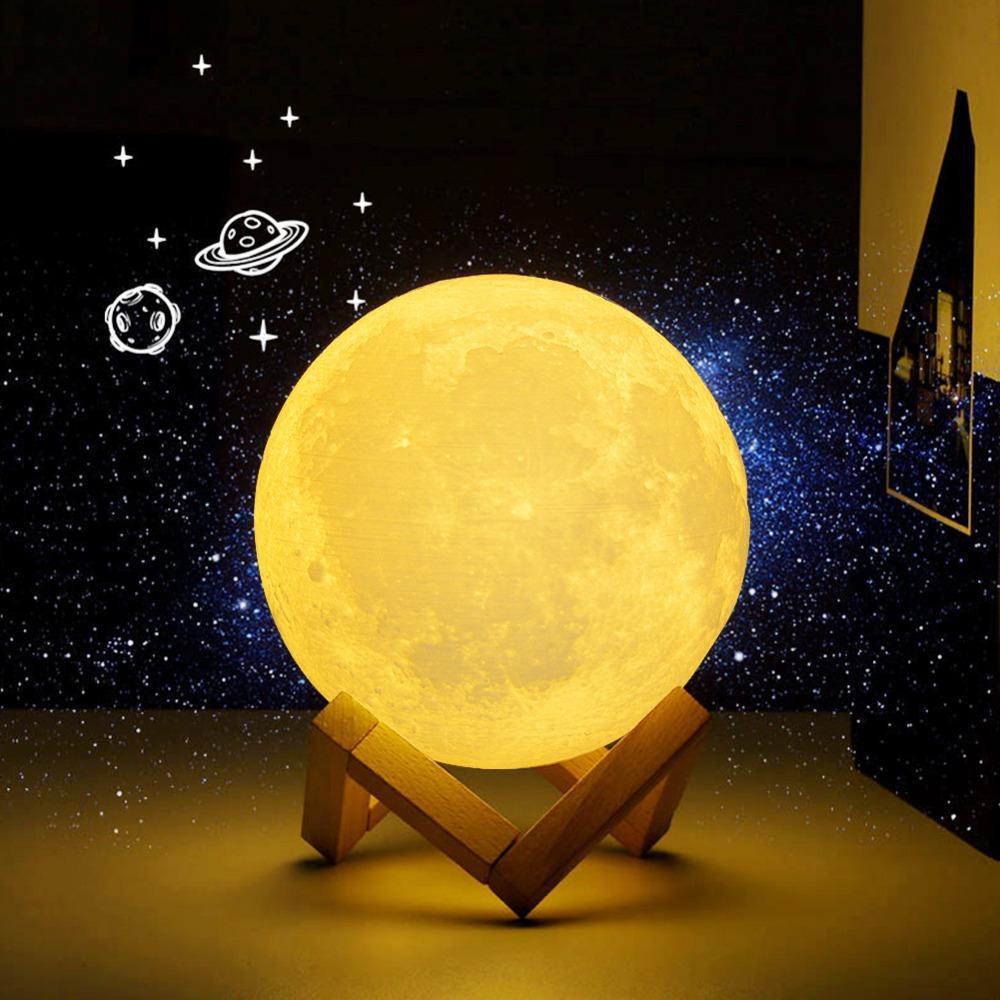 Beautiful 3D Print Moon lamp