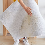 Feblilac Cute Shiba Inu Waving PVC Coil Door Mat