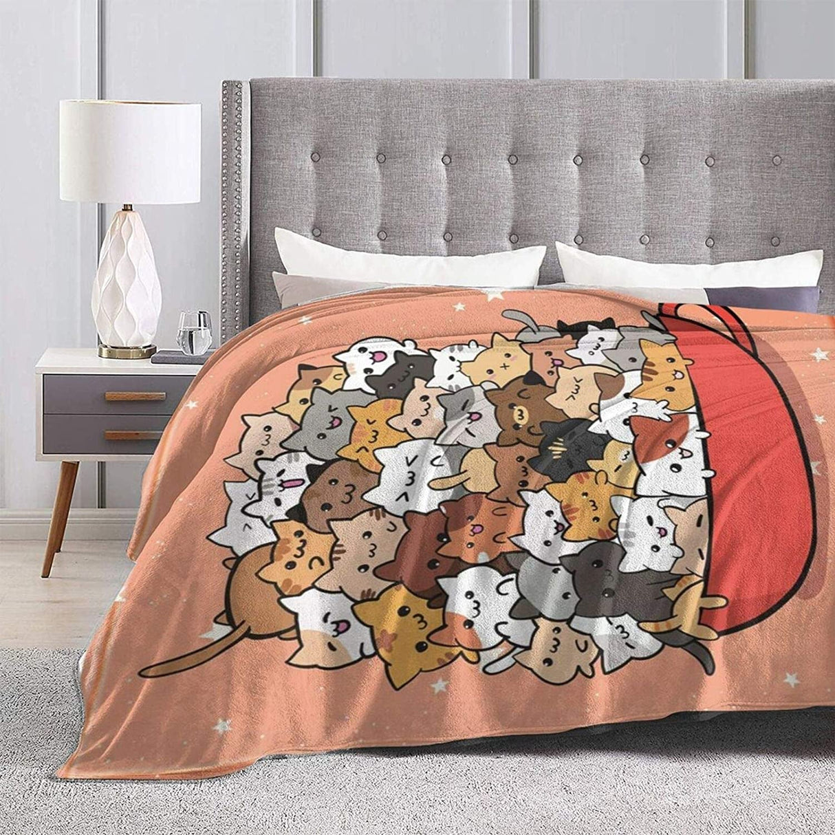 Teacup Cat Blanket
