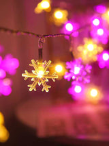 Christmas String Light with 40pcs Snowflake Bulb 1pc - Lighting & Lamp