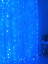 Led 2 x 2M Curtain String Light with 20pcs Clip 200 - Novelty Lighting