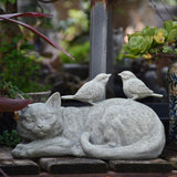 Sleeping Cat Sculpture
