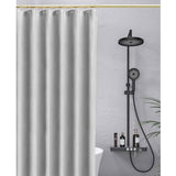 Gray Velvet Shower Curtain