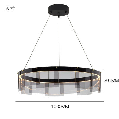 Contemporary Stratos LED Chandelier