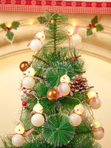 Christmas String Light with Snowman Shaped Bulb 1pc - Lighting & Lamp