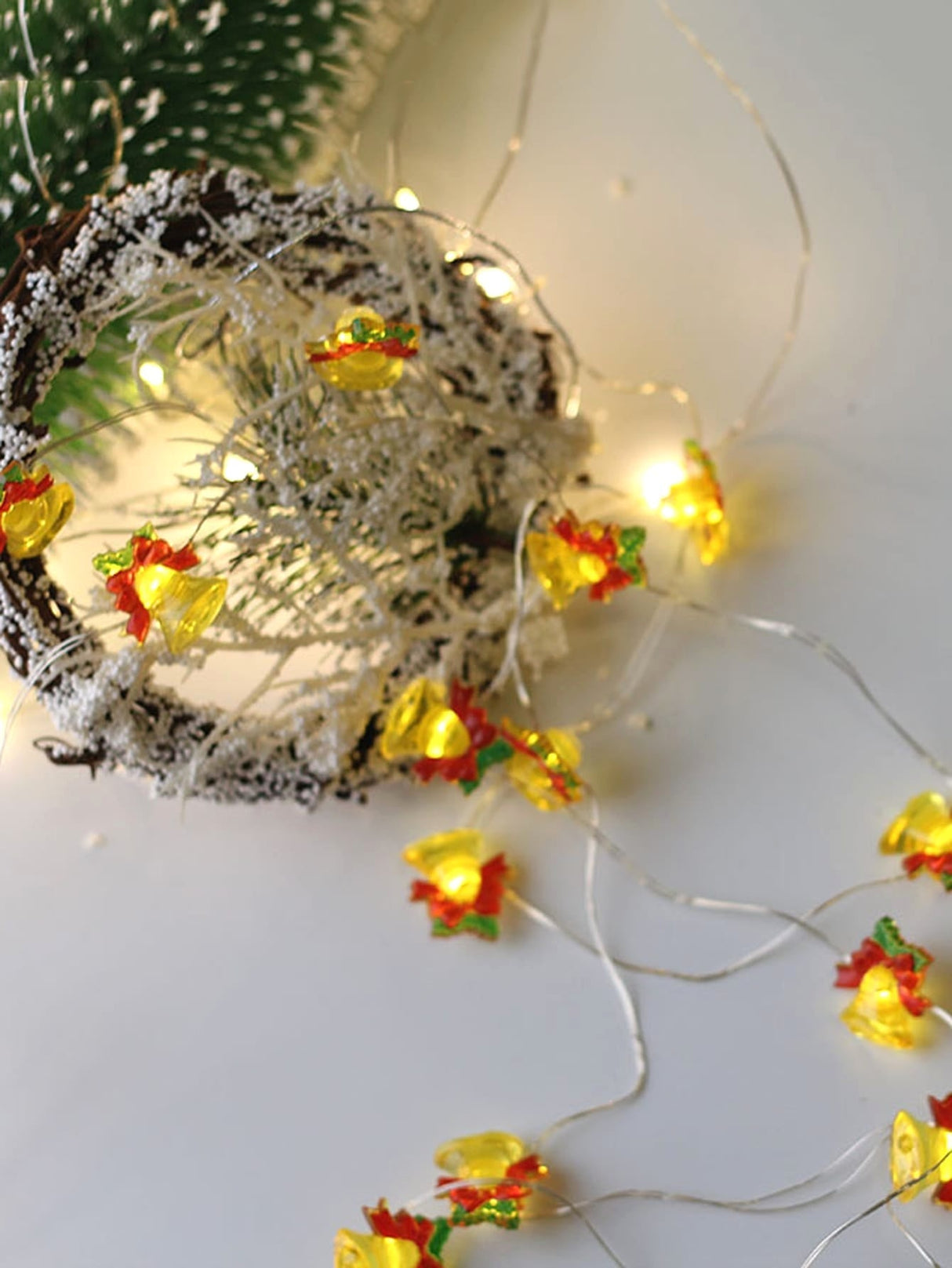 Christmas String Light with 20pcs Bell Bulb 1pc - Lighting & Lamp