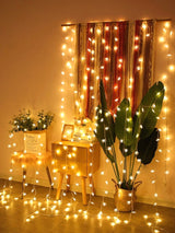 Christmas String Light with 20pcs Snowflake Shaped Bulb 1pc - Novelty Lighting