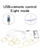 Control Curtain Decorative String Light with 300pcs Bulb Remote - Novelty Lighting