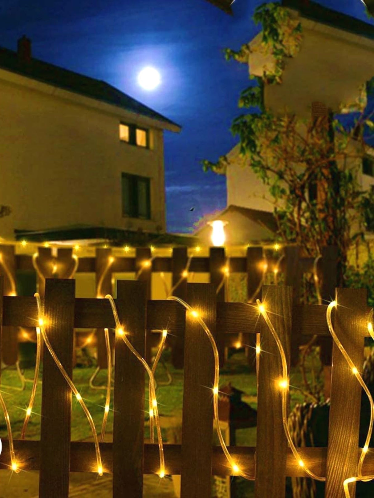 5m Waterproof String Lights with 8 Modes with 50pcs Bulb 1pc - Novelty Lighting