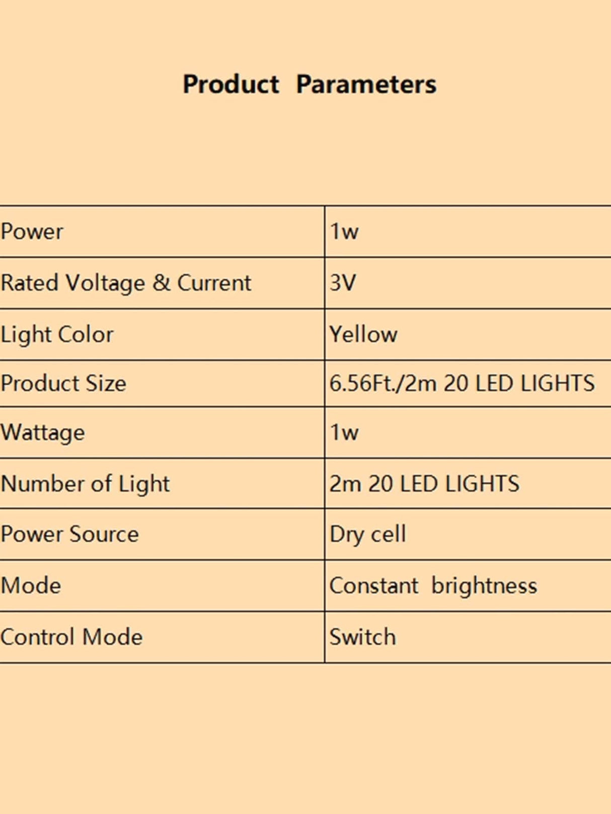 20 Led 2M Cup String Light - Novelty Lighting