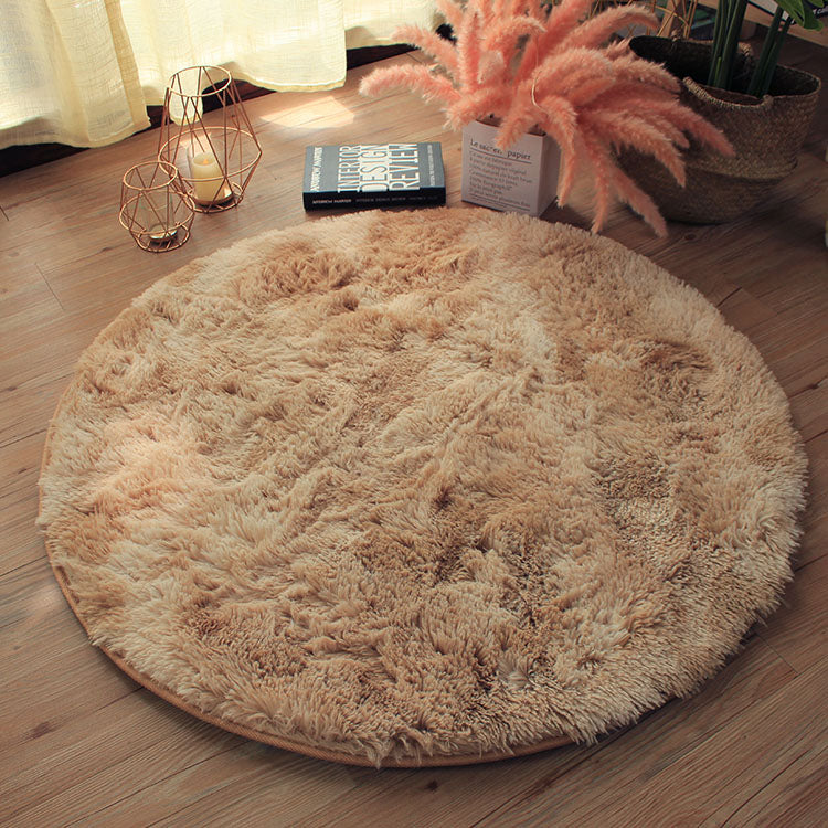 Round Pure Color Mat