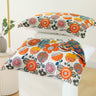 Bohemian Flower Cotton Reversible Pillow Towel (2PCS)