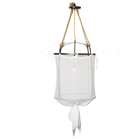 Provence Linen Pendant Light