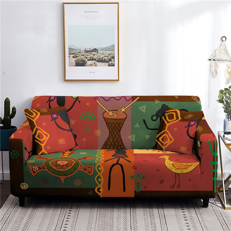 Animal & Human Being Party Sofa Cover