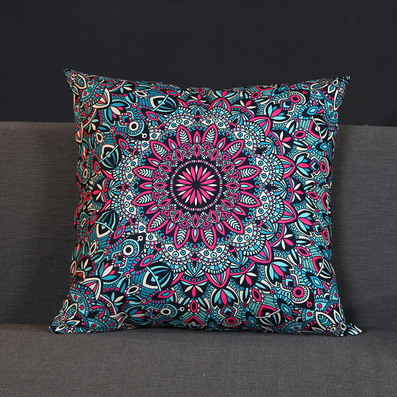 Abstract Pattern Pillowcase with Pillow Core