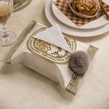 Floating life like a dream home tissue box American-style high-end living room restaurant car with fabric tissue paper tissue paper towel set ornaments				 							        							Fresh and simple, the beauty of natural home