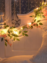 Artificial Flower String Light with 20pcs Bulb 1pc - Novelty Lighting