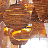 Luminaria Corrugated Board Pendant Light