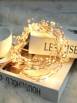 Faux Pearl Decor String Light with 20pcs Bulb 1pc - Novelty Lighting