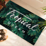 Green Tropical Dream PVC Entrance Mat