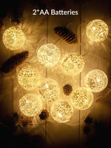 Christmas String Light with Ball Shaped Bulb 1pc - Lighting & Lamp