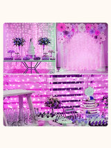 Control Curtain Decorative String Light with 300pcs Bulb Remote - Novelty Lighting