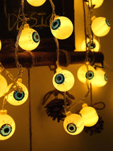 Halloween String Light with 10pcs Eye Shaped Bulb 1pc - Novelty Lighting