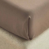 Solid Seersucker Poly Duvet Cover Bedding Set