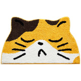 Sleeping Cat Bath Mat